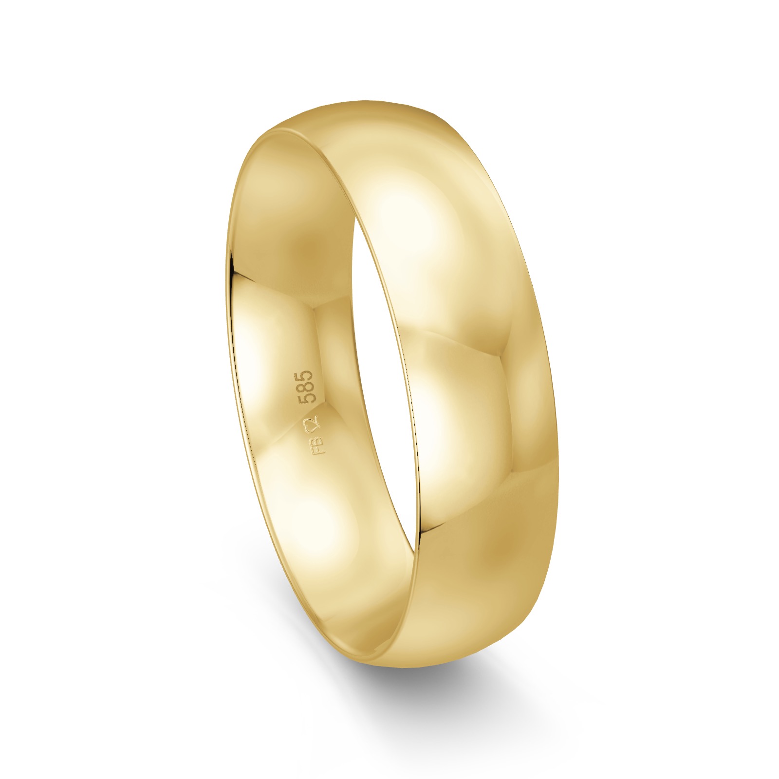Gelbgold Trauring