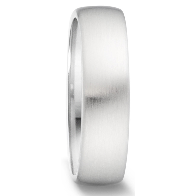 Strahlende Eheringe aus hochwertigem Edelstahl mit Diamanten und Längsmattierung 5551017