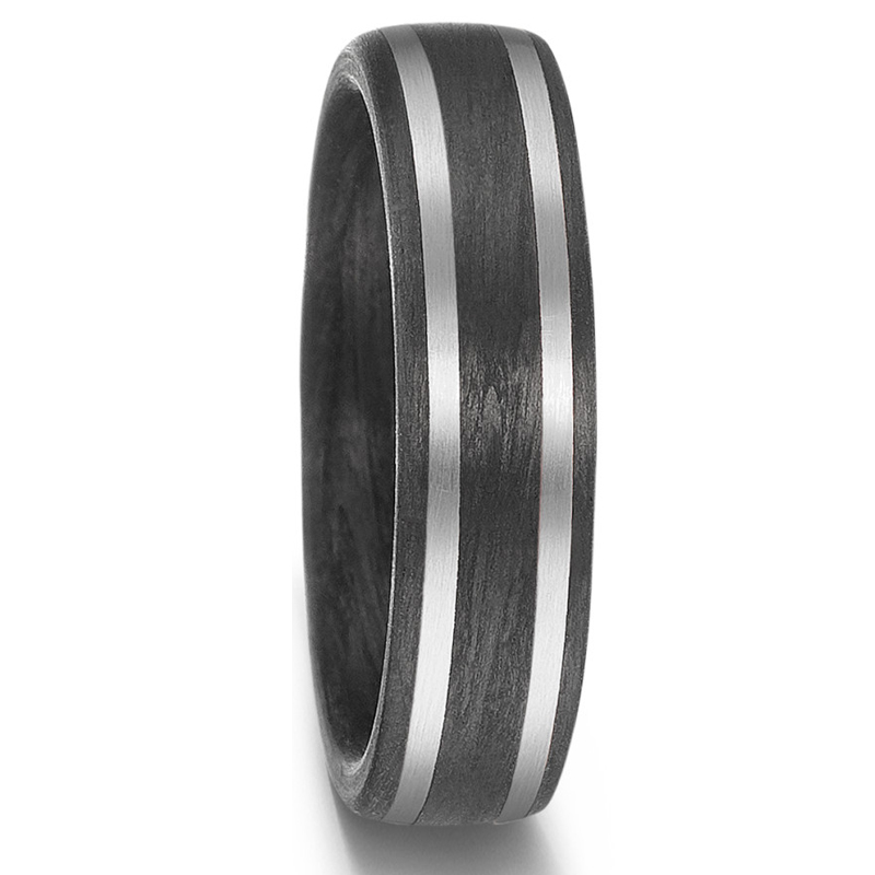 eheringe trauringe carbon palladium bicolor diamant maserung elegant