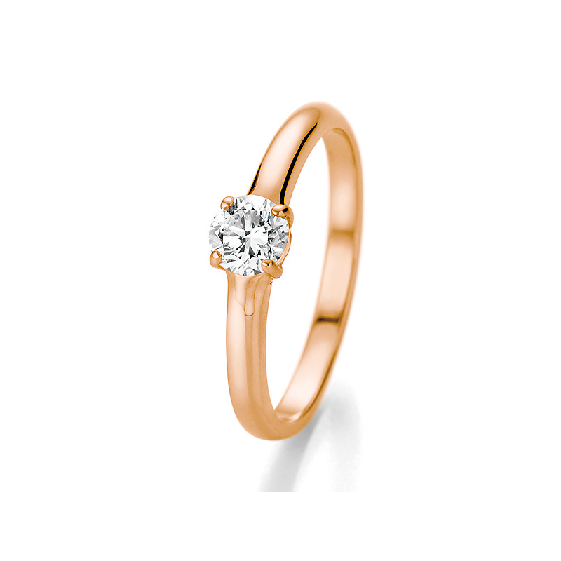 Großartiger Verlobungsring aus Roségold mit Diamanten 121115