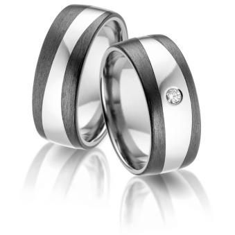 Aufnahme von Carbon und Titan Eheringen mit Diamanten