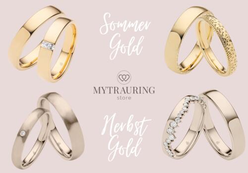 Sommergold Ringe und Herbstgold Ringe