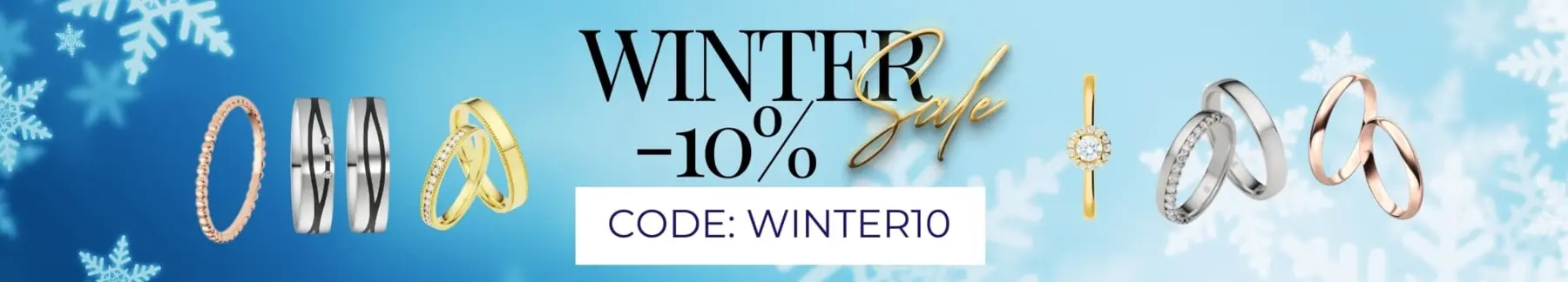 Eheringe  im WINTER  SALE  - jetzt günstiger kaufen!