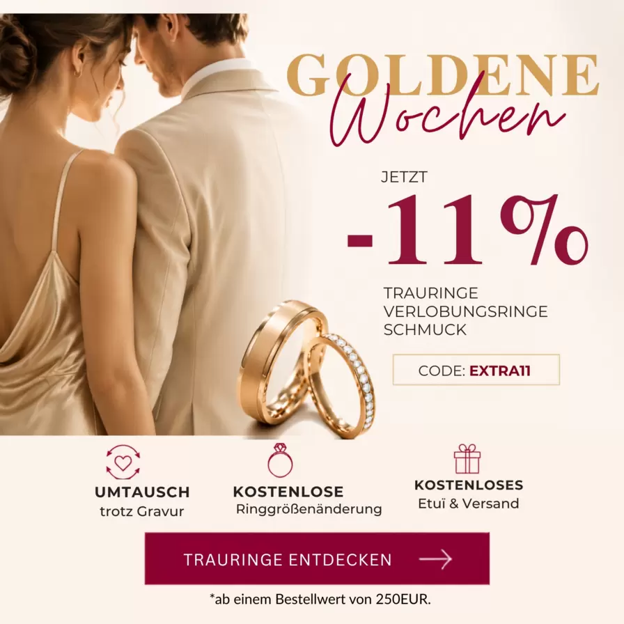 Herbst Sale 2026 Trauringe I MYTRAURINGstore